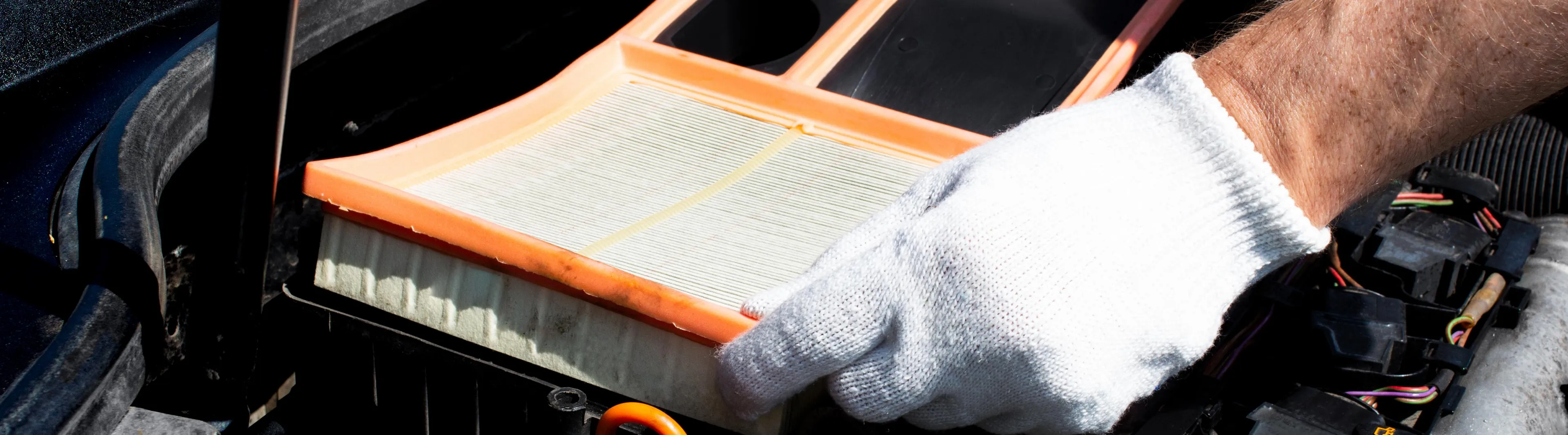 engine air filter replacement