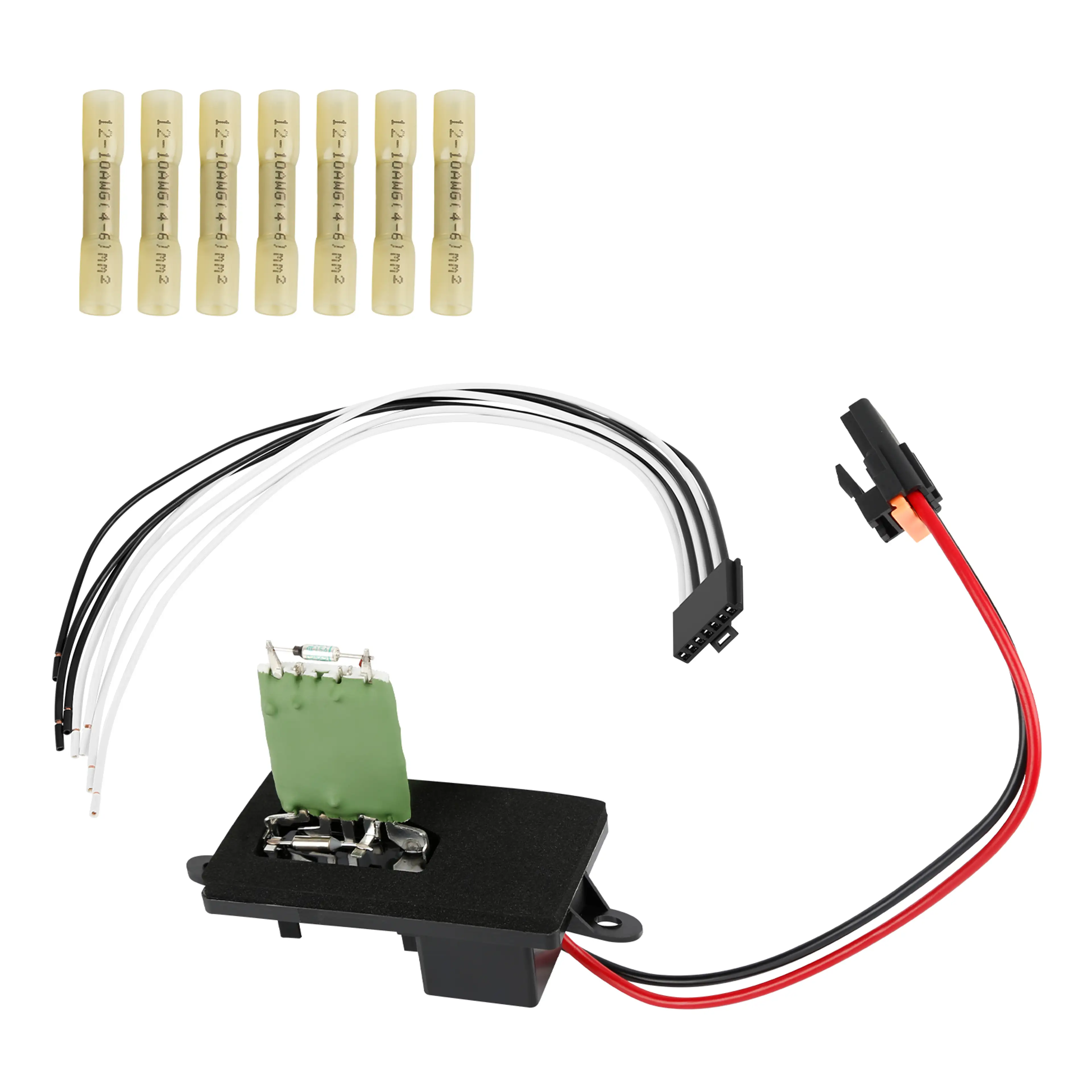 HVAC Blower Motor Resistor for Chevrolet Silverado 1500 Silverado 3500 HD Silverado 2500 HD GMC Sierra 1500 HYRQEH89